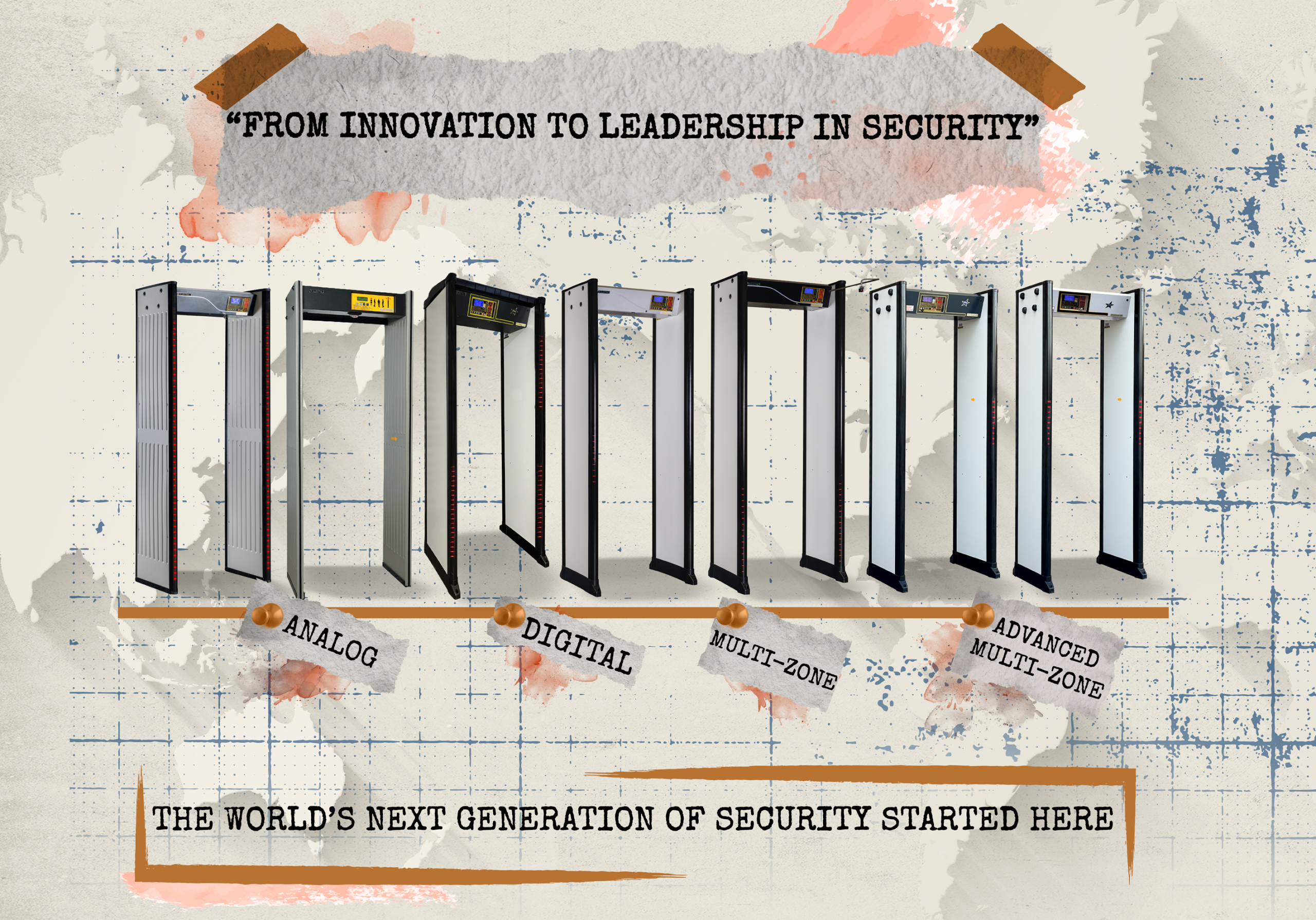 Walk-Through Metal Detector